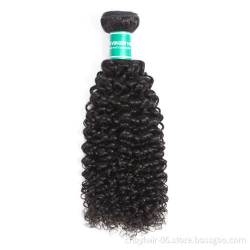 Human Hair Supplier Curly Wave Hair Wig Indian Human Hair  Extension Double Drawn Weft